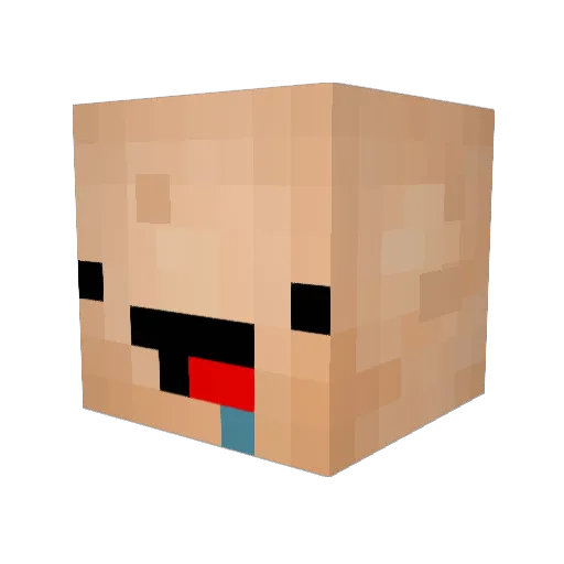 elitanko14 Minecraft avatar head, 3D render