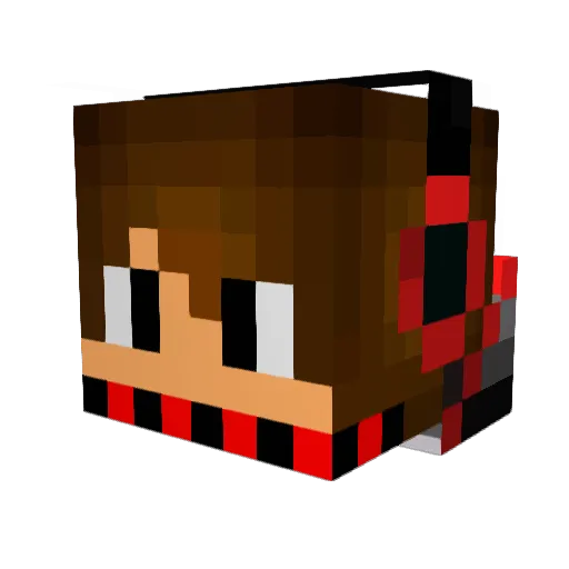 elite_blaze Minecraft avatar head, 3D render