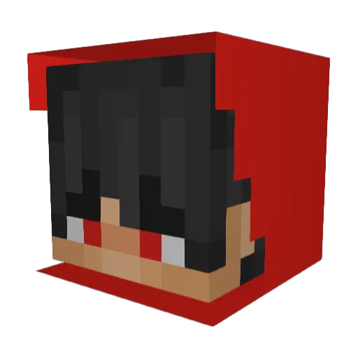 elite_hax Minecraft avatar head, 3D render