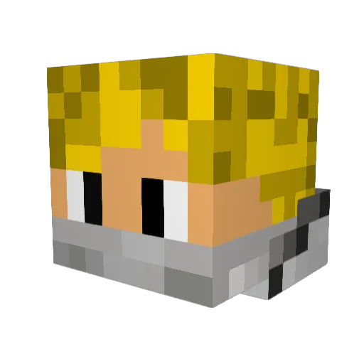 elitesniper42 Minecraft avatar head, 3D render