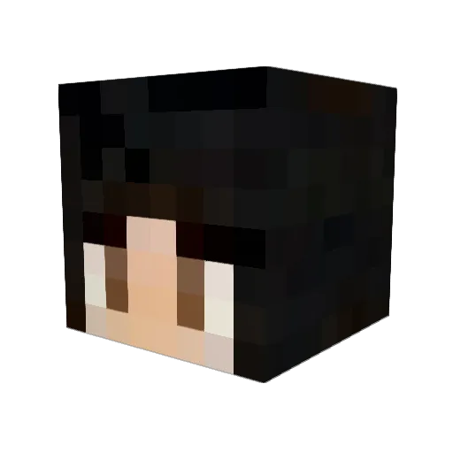 eliza1445 Minecraft avatar head, 3D render