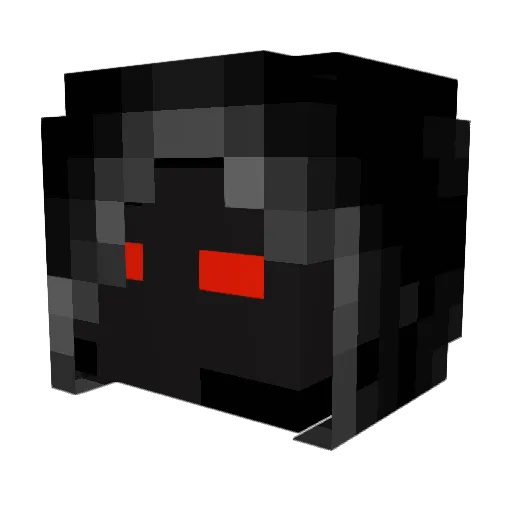 elizyt Minecraft avatar head, 3D render