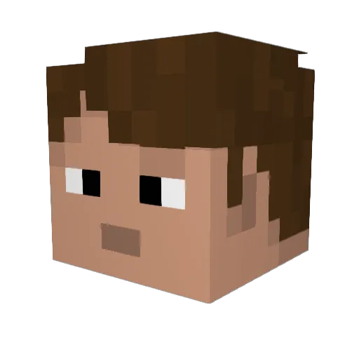 eljerto999 Minecraft avatar head, 3D render