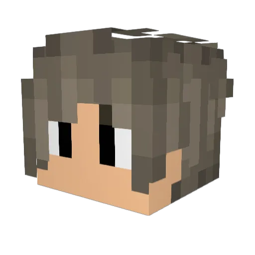 eljhony_96 Minecraft avatar head, 3D render