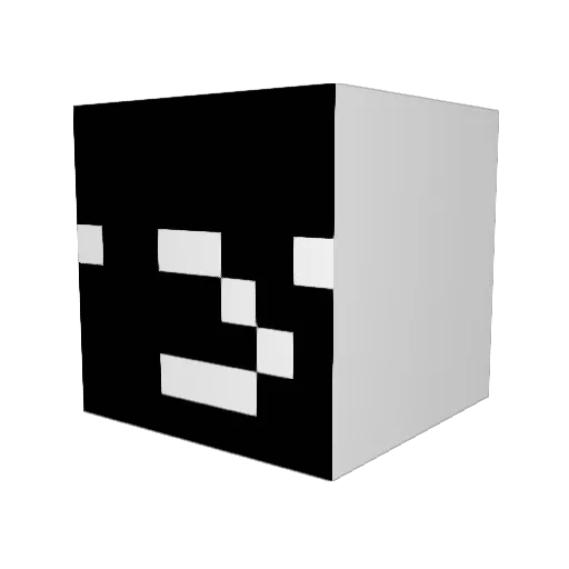 elk_Locb Minecraft avatar head, 3D render
