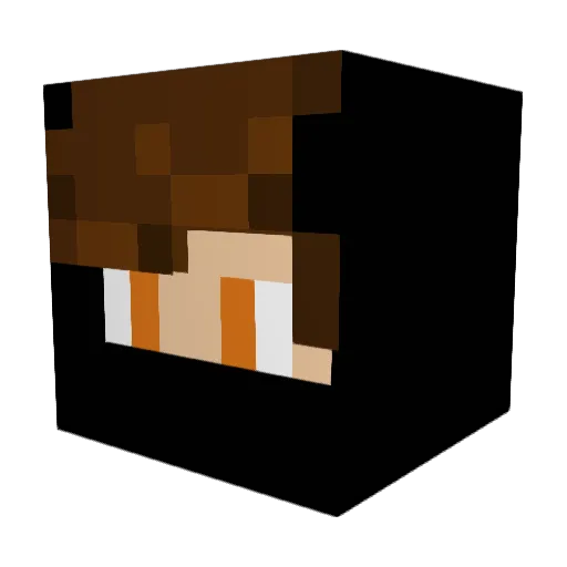 elkemao3 Minecraft avatar head, 3D render