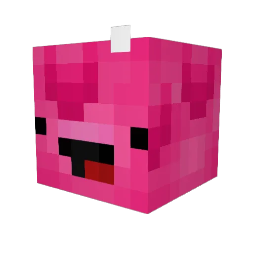 elkku666 Minecraft avatar head, 3D render