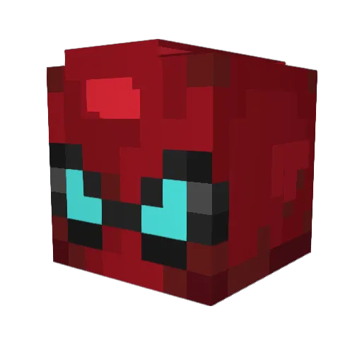 elknight2 Minecraft avatar head, 3D render