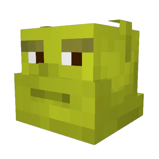ella_holla Minecraft avatar head, 3D render
