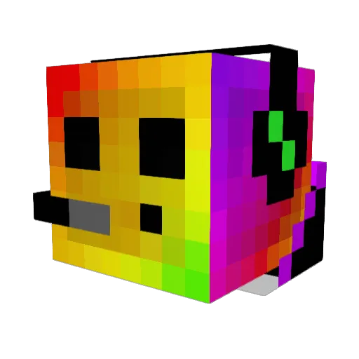 ellamc17 Minecraft avatar head, 3D render