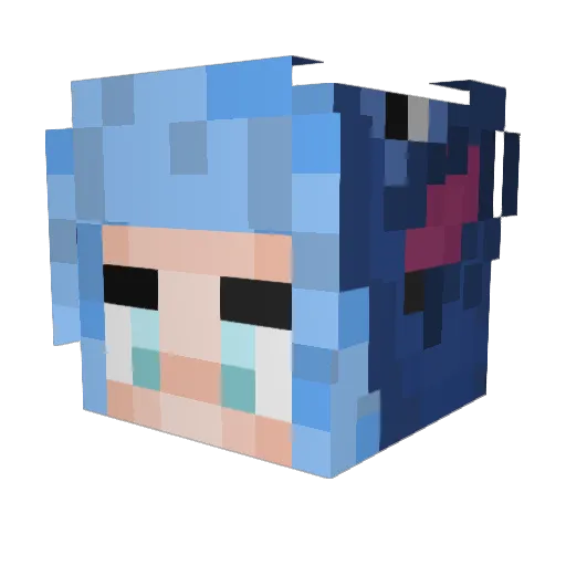 ellar05 Minecraft avatar head, 3D render