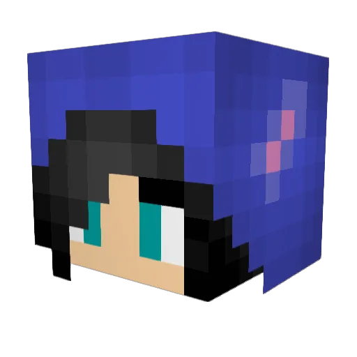 ellbo03 Minecraft avatar head, 3D render