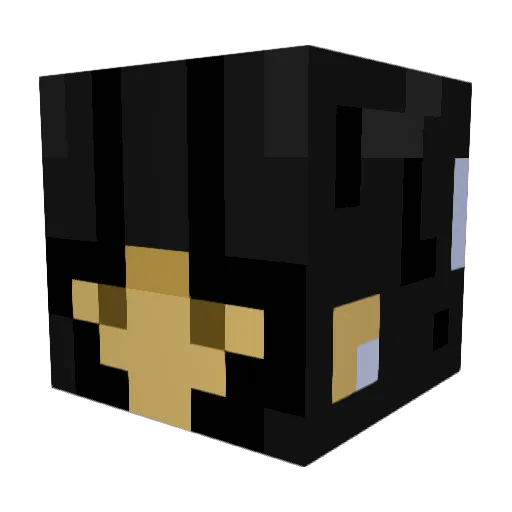 ellen_tm_ Minecraft avatar head, 3D render