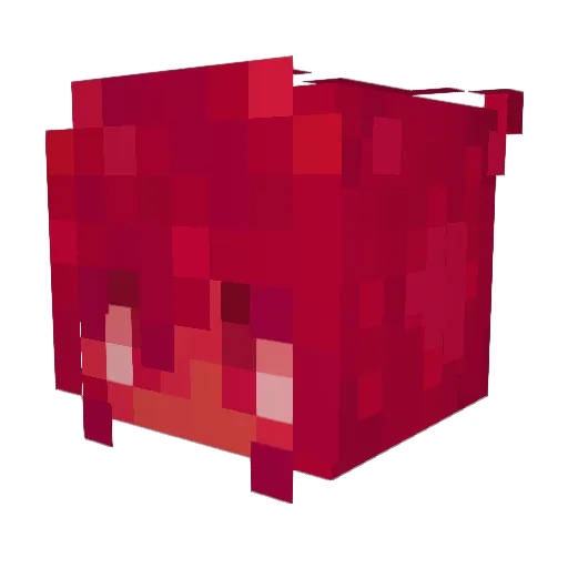 ellernaate Minecraft avatar head, 3D render