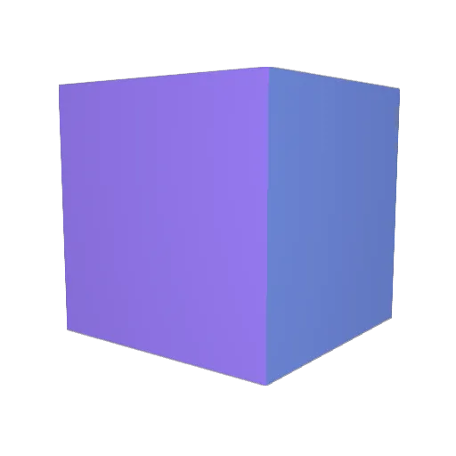 ellevide Minecraft avatar head, 3D render