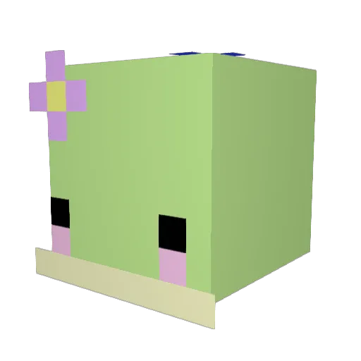 ellie2951 Minecraft avatar head, 3D render