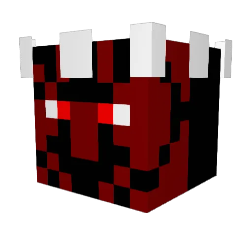 elliebbug Minecraft avatar head, 3D render