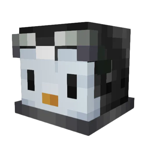 ellinor1337 Minecraft avatar head, 3D render