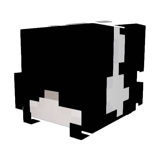 ellinoraxd Minecraft avatar head, 3D render