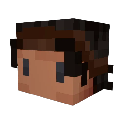ellisiscool99 Minecraft avatar head, 3D render