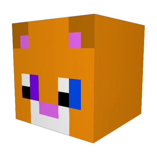 ellisjdude Minecraft avatar head, 3D render