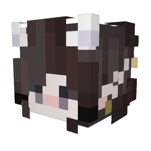 elliska67 Minecraft avatar head, 3D render