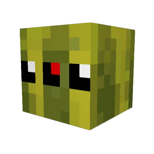 ellisssdee Minecraft avatar head, 3D render