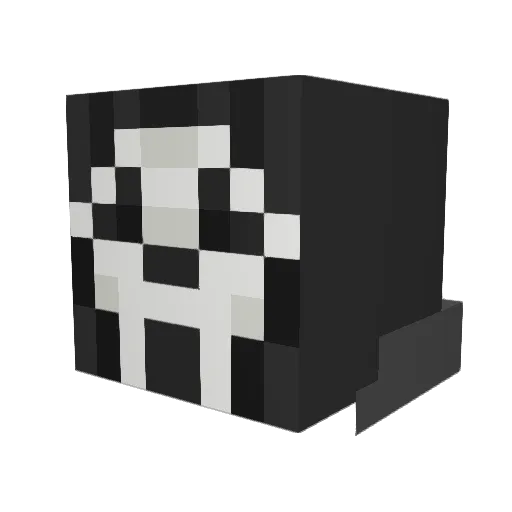 elliwelly100 Minecraft avatar head, 3D render
