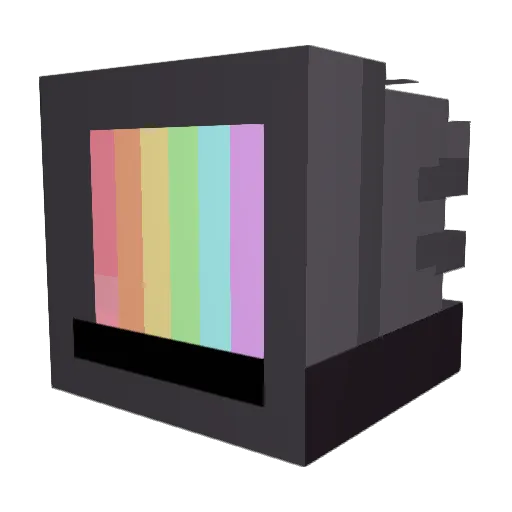 ellolek Minecraft avatar head, 3D render