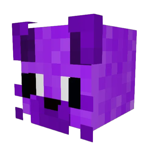 elly2025 Minecraft avatar head, 3D render
