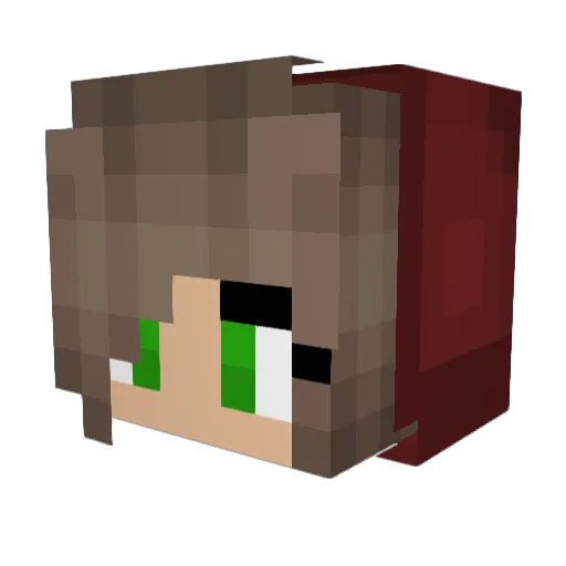 ellz03 Minecraft avatar head, 3D render