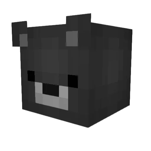 elm67 Minecraft avatar head, 3D render