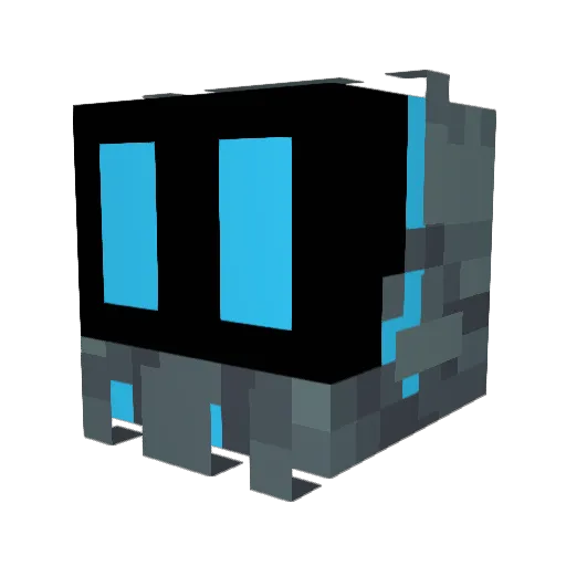 elmanartin Minecraft avatar head, 3D render
