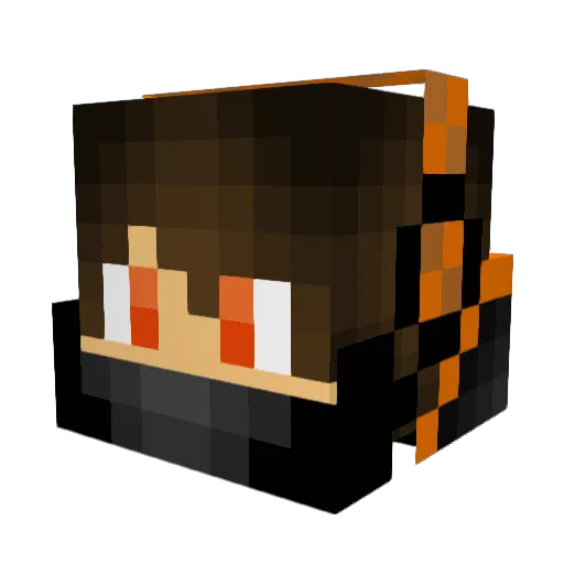 elmapache1223 Minecraft avatar head, 3D render