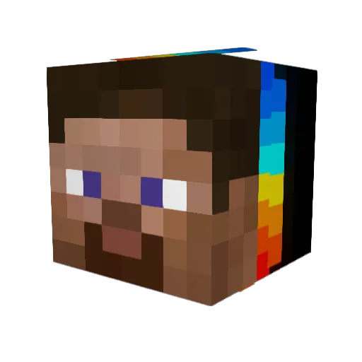 elmarcin0 Minecraft avatar head, 3D render
