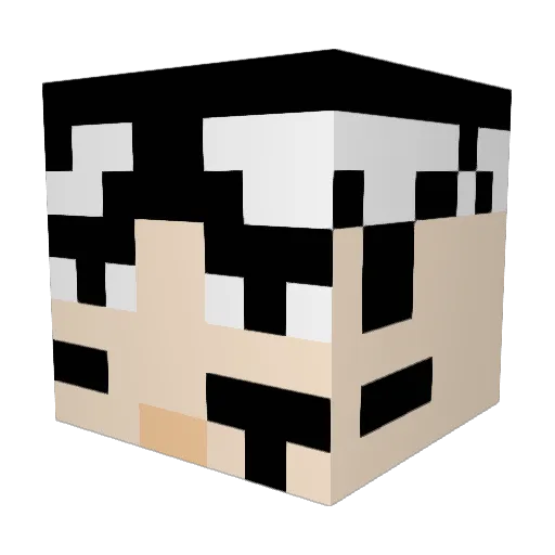 elmarkitopa Minecraft avatar head, 3D render