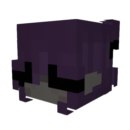 elmenelosia Minecraft avatar head, 3D render