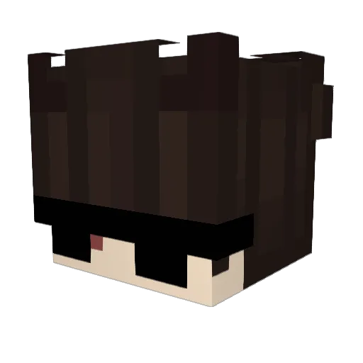 elmissa624 Minecraft avatar head, 3D render
