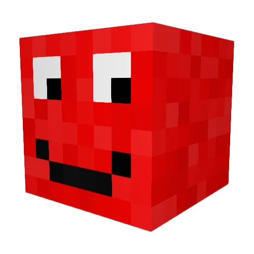 elmoking123 Minecraft avatar head, 3D render