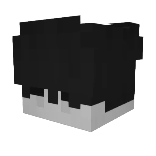 elmsfanboy Minecraft avatar head, 3D render