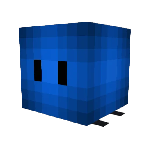 elmul_a Minecraft avatar head, 3D render