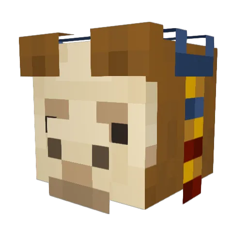elnasho3000 Minecraft avatar head, 3D render
