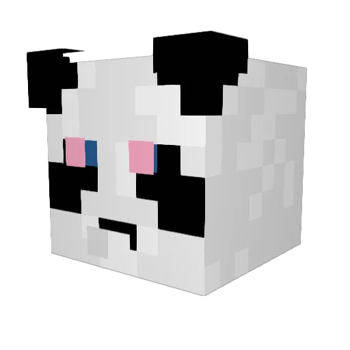 elom2xx7 Minecraft avatar head, 3D render
