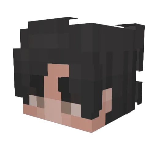 eloohx1532 Minecraft avatar head, 3D render