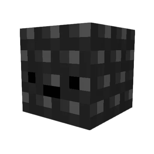 elote522y Minecraft avatar head, 3D render