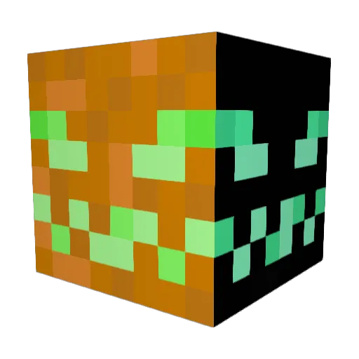 elp0ll0 Minecraft avatar head, 3D render