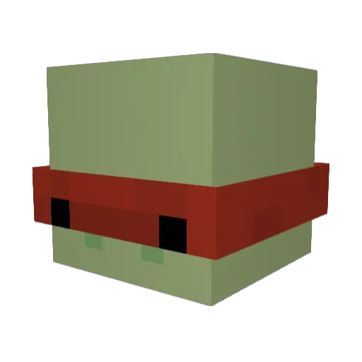 elpape05 Minecraft avatar head, 3D render