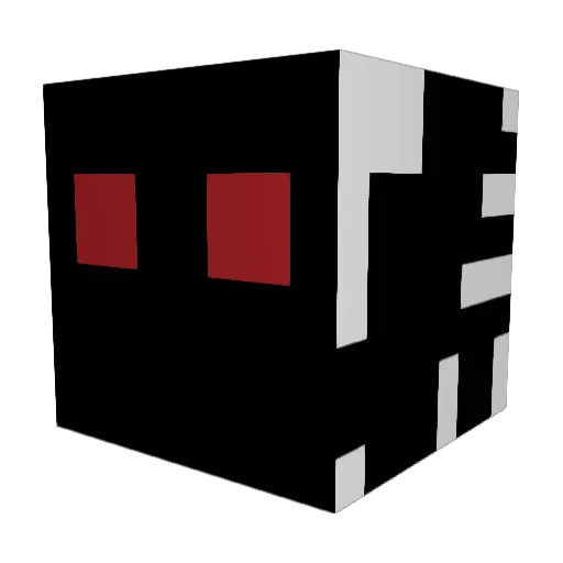 elpapifed Minecraft avatar head, 3D render
