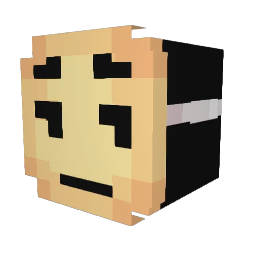 elpe____ne Minecraft avatar head, 3D render