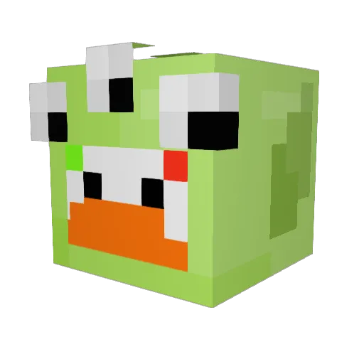 elpingui777 Minecraft avatar head, 3D render